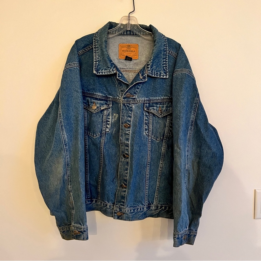 Sonoma Men’s Denim Jacket Size XL